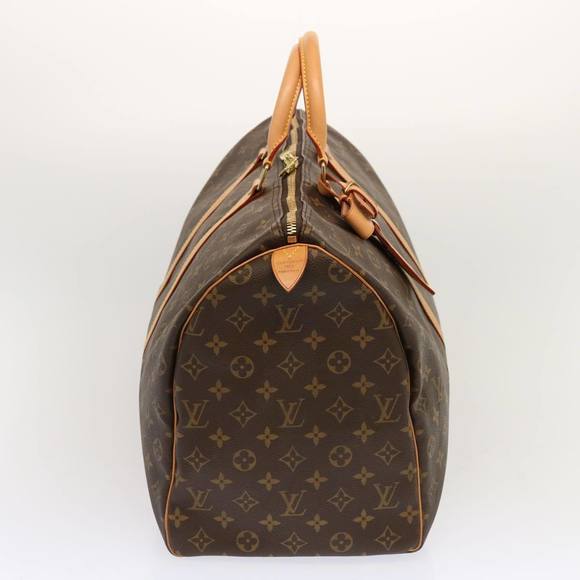 LOUIS VUITTON Monogram Keepall 50 Boston Bag M41426 LV Auth 68881 - Picture 4 of 16